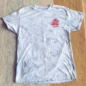 Anti social social club false promises tie dye graphic tee